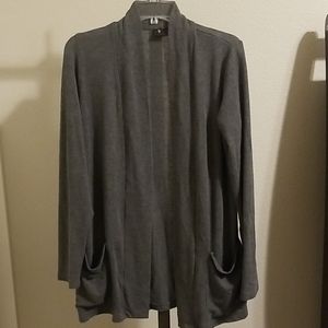 Grey open thin sweater